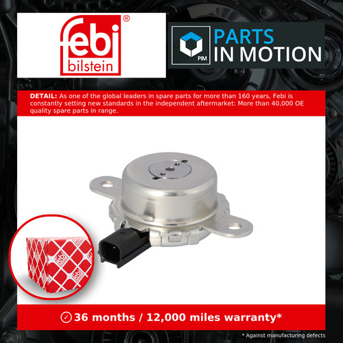 Camshaft adjuster valve fits - valve,