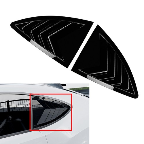 Rear window louvers - rear,