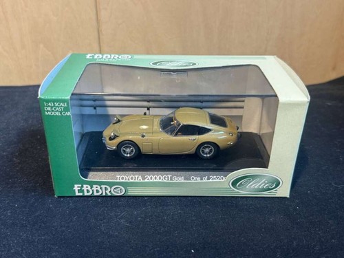 Ebbro toyota 2000gt gold - 2000gt,