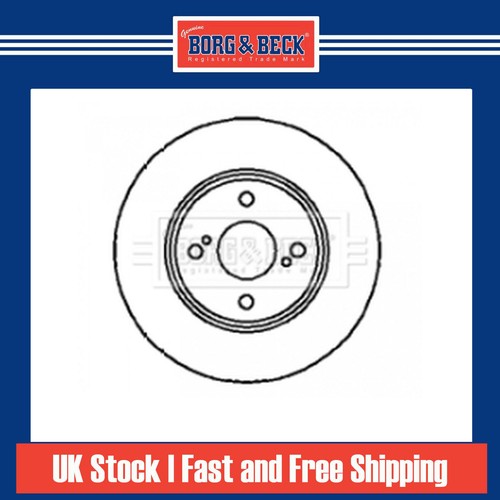 Brake discs pair - brake, solid