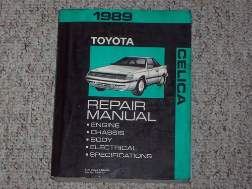 1989 toyota celica factory - 1989,