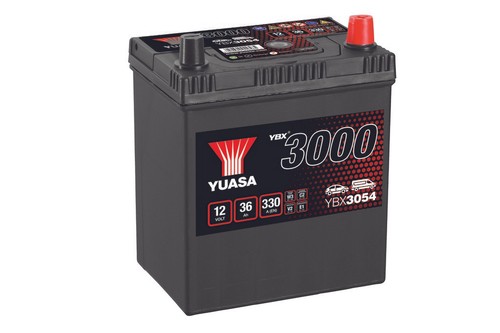 Yuasa car battery - car, 12v