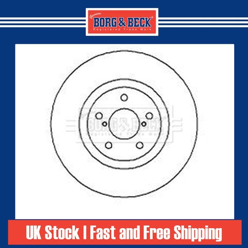 Brake discs pair vented - brake,