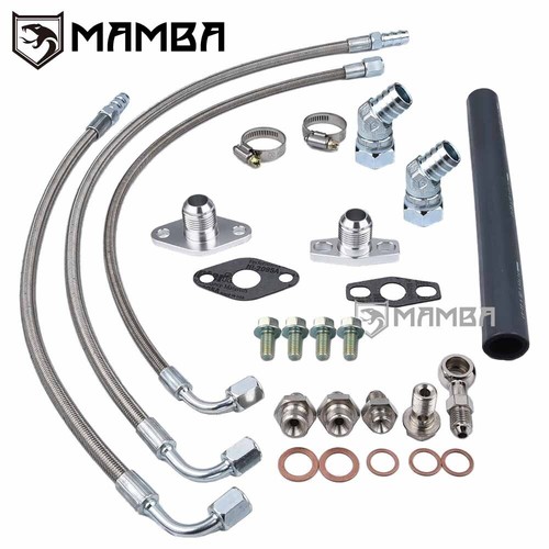 Turbo oil water line kit - oil, &