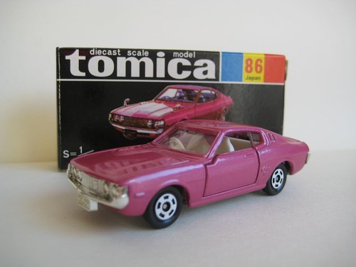 Tomica 30th reprint black - tomica,