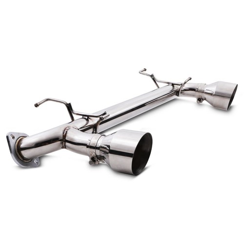 Stainless exhaust back - exhaust,