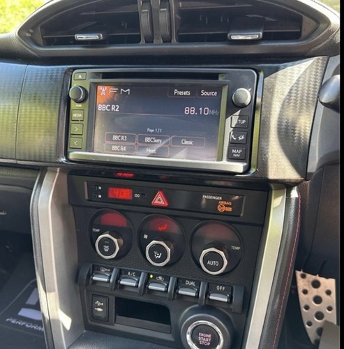 2012 toyota gt86 radio - toyota,