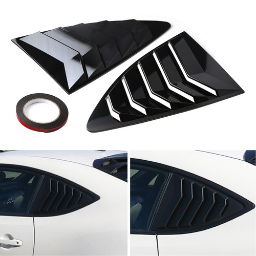 Glossblack side window louver - side,
