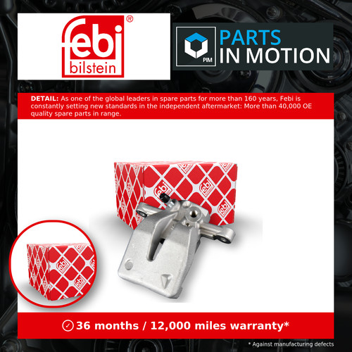 Brake caliper rear - caliper,