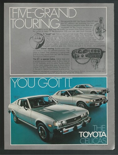 1978 toyota celica - toyota,