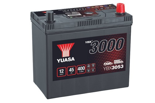 Yuasa car battery - car,