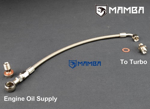 Turbo oil feed line kit - feed, for